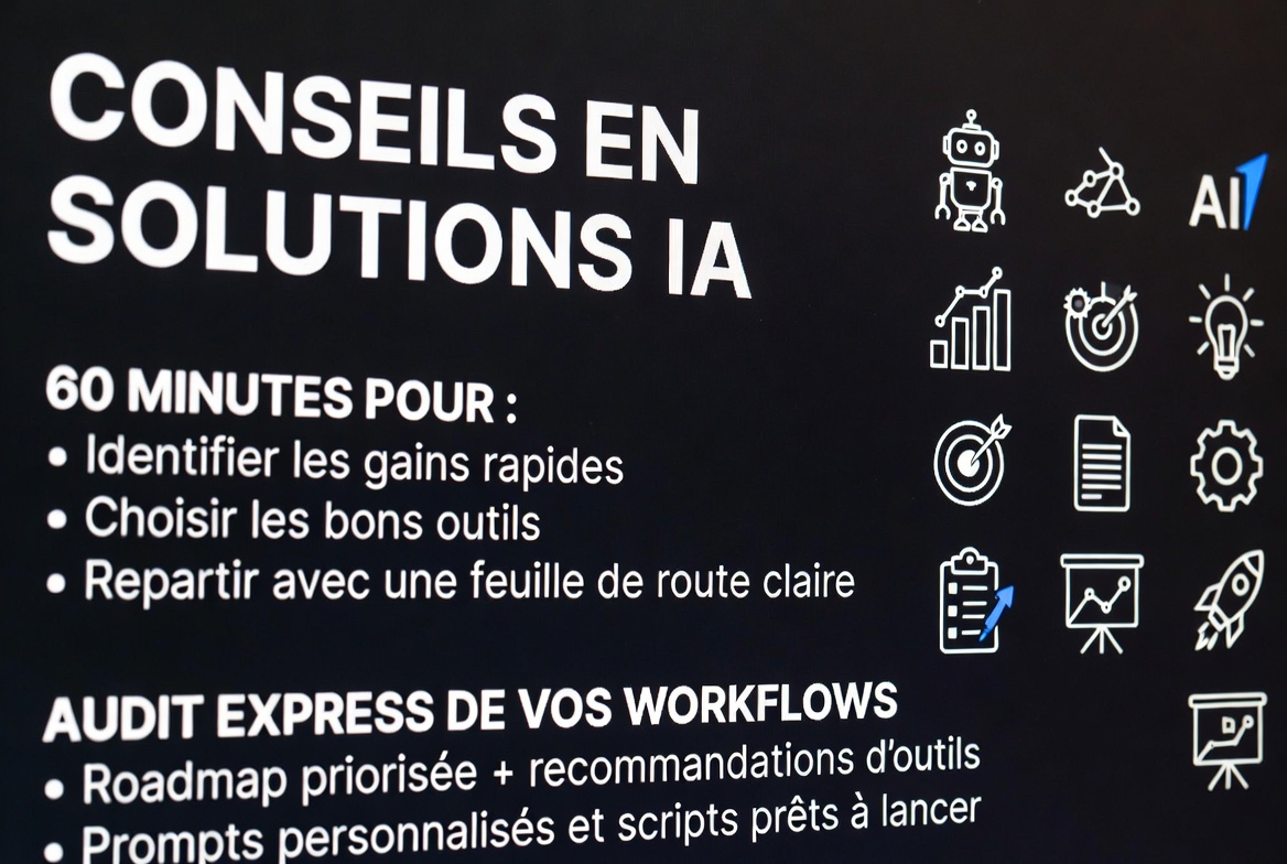 Conseils en solutions IA